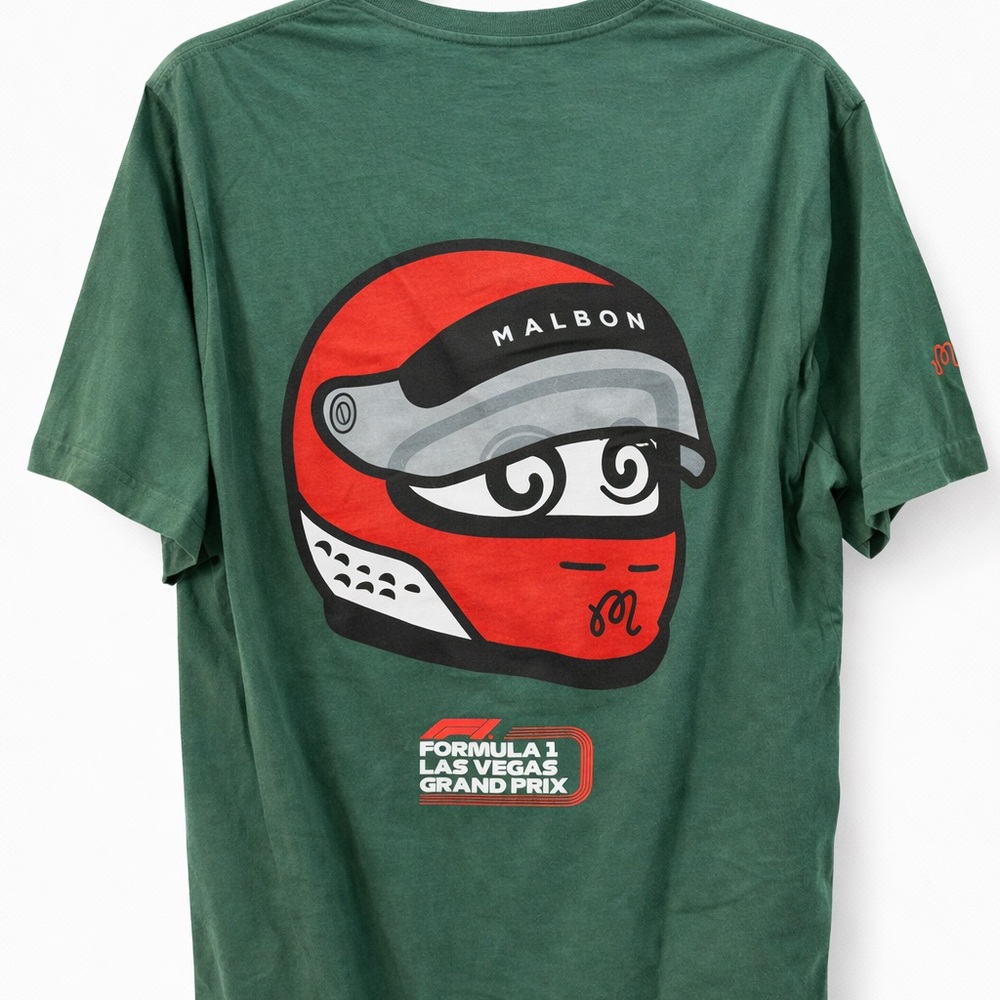 Malbon Green Short Sleeve Tee